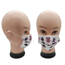 C-Cure Kids 3 Ply Face Mask | Colorful Printed Face Mask for 4–12 Year Old's | Soft, Breathable & Protective disposable Mask with Ear Loop - Image 2