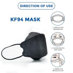 KF94 4-Layer Secure Fit Face Mask | Unisex | 3D Design | ISO & CE Certified - Image 3