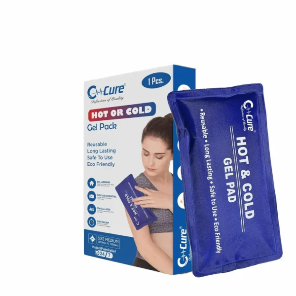 Reusable Hot & Cold Gel Pack for Pain Relief | Flexible Ice Pack for Injuries, Swelling & Muscle Recovery