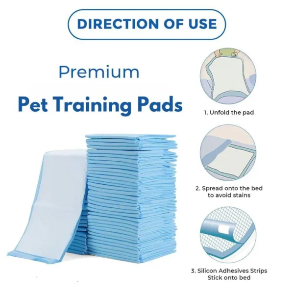 usage direction premium pet training pads