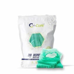 Disposable Non-Woven Bouffant Cap | Unisex Hair Cover | Breathable & Sanitary - Image 3