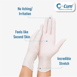 Disposable Latex Gloves | Powdered for Easy Use | Medical & Kitchen Safety - Image 5