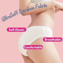 Disposable Spun lace Panty for Women & Girls – Soft, Period Panties. - Image 3
