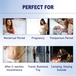 Disposable Non-Woven Panty for Women – Soft, Period-Friendly, Travel & Spa Use - L Size - Image 5