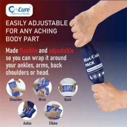Reusable Hot & Cold Gel Pack for Pain Relief | Flexible Ice Pack for Injuries, Swelling & Muscle Recovery - Image 7