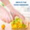 plastic hand gloves great for food handling