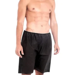 Disposable Non-Woven Bermuda Shorts with Elastic Waistband | Hygienic Underwear for Massage Spa, Sauna, Salon and Hospital - Unisex - Image 4