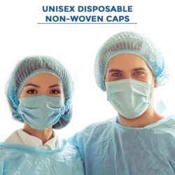Disposable Non-Woven Bouffant Cap | Unisex Hair Cover | Breathable & Sanitary - Image 7