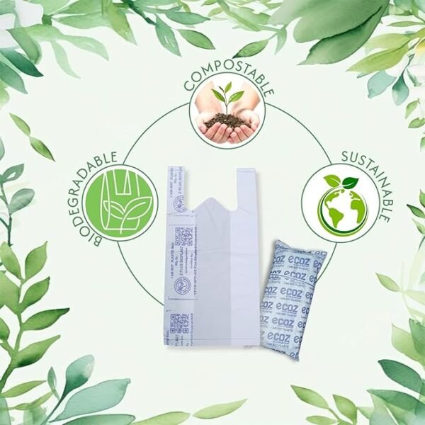 Eco Friendly Carry Bags in 100% compostable