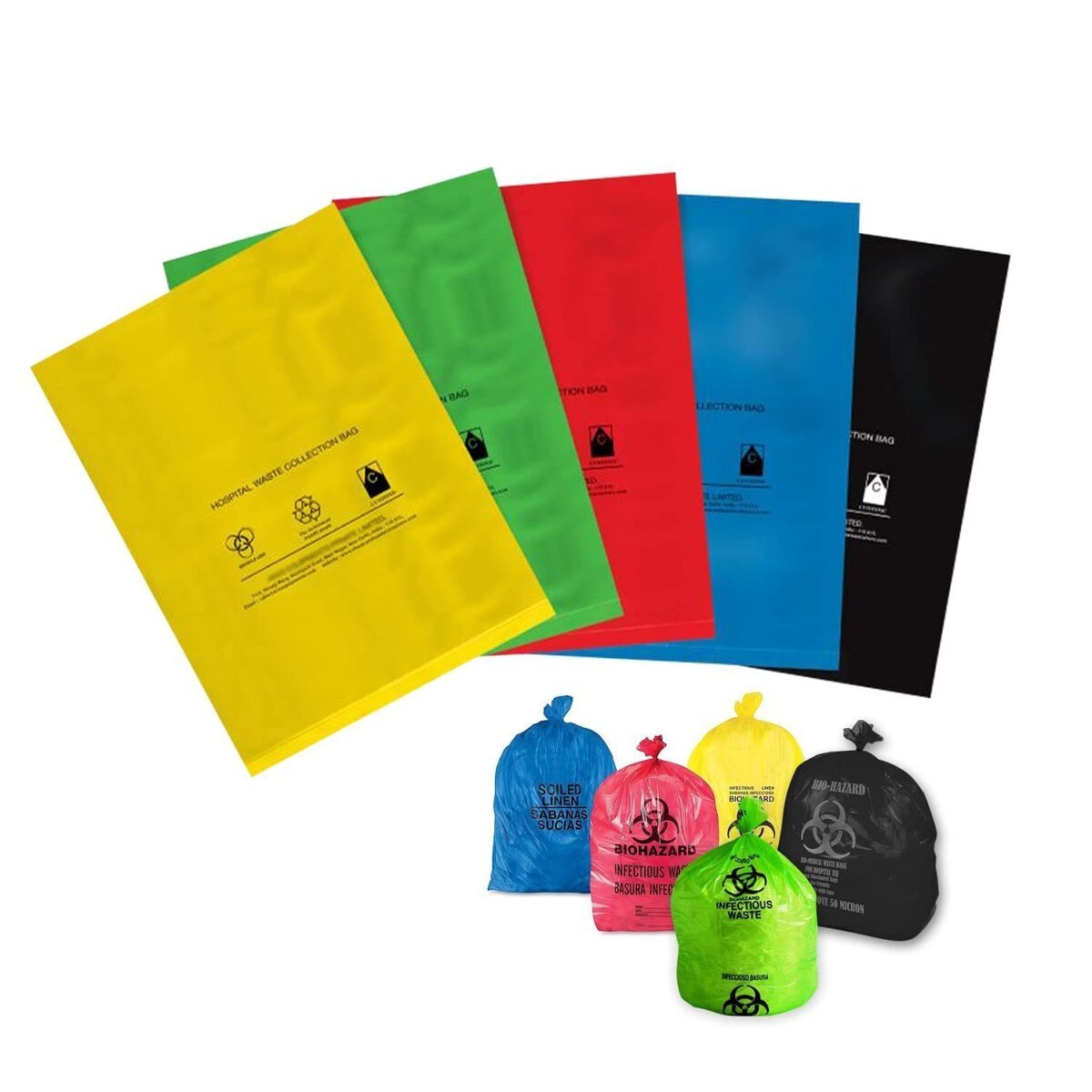 Ecoz Certified Bio Hazard/Bio-Medical Waste Bag - Image 2