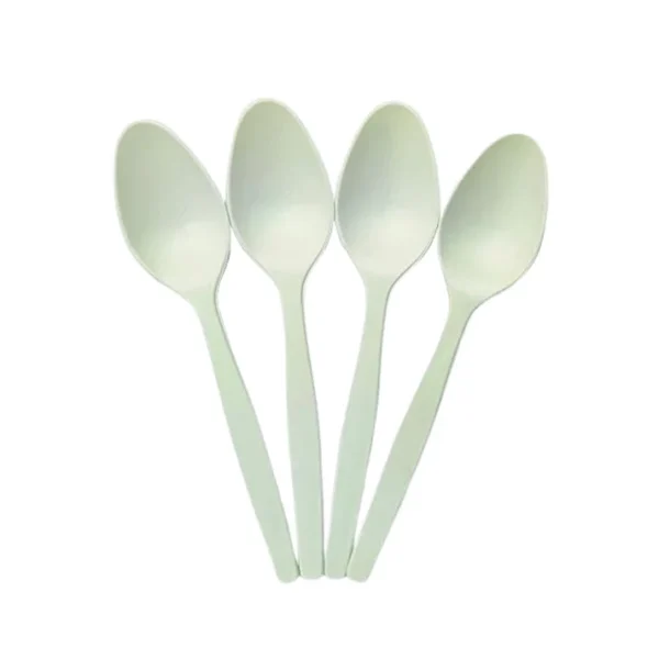 Ecoz Disposable biodegradable Soup Spoon for party and regular use