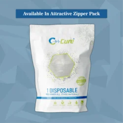C-Cure Disposable Tyvek Coverall with Hood | Full Body Protection Waterproof Suit - XL - Image 5
