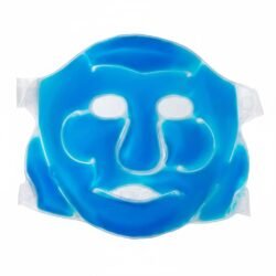 C-Cure Ice Face Mask | Reusable Gel Full Face Mask For Skin Care | Cooling Ice Pack For Face | Face Gel Cold Pack | Adjustable Waterproof Facemask | Ice Massager For Face (Blue) - Pack 0f 1