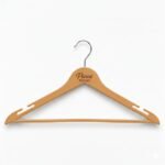 Paras Hanger 360° Rotating Plastic Cloth Hanger for Wardrobe | Durable Dress Hanger for Saree, Shirt & Coat | Space-Saving Wardrobe & Closet Organizer for Cloth Hanging |  Pack of 6 Beige