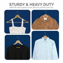 Paras Hanger 360° Rotating Plastic Cloth Hanger for Wardrobe | Durable Dress Hanger for Saree, Shirt & Coat | Space-Saving Wardrobe & Closet Organizer for Cloth Hanging | Pack of 6 Beige - Image 6