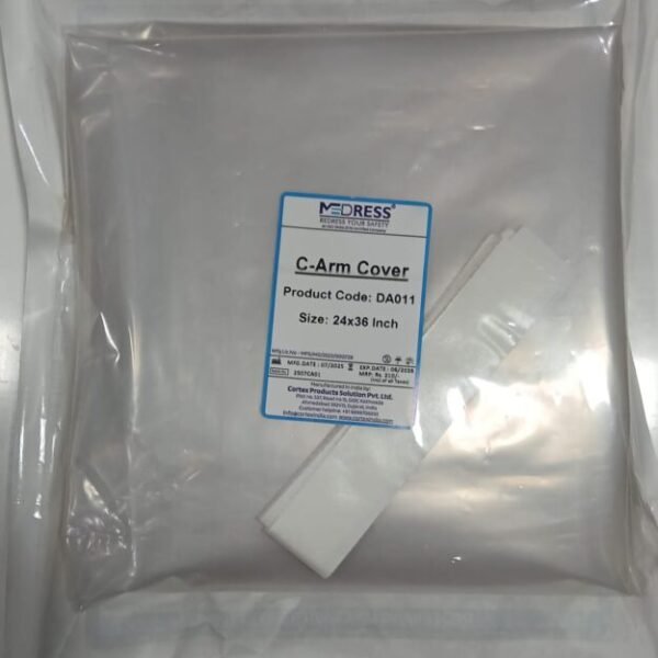 Medress C-Arm Cover sterile pack instrument Cover size : 24 x 36 Material : LDPE