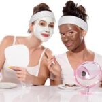 Leios Disposable facial Headband for Girls & Women | White Spa Headband with Adjustable Magic Tape for Facial, Skincare, Salon & Makeup – Pack of 50 - Image 4