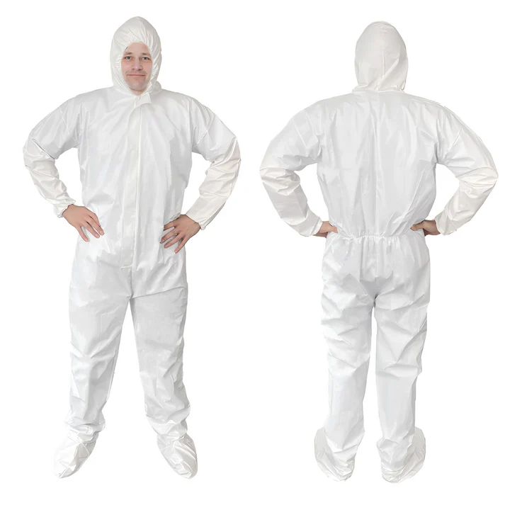 C-Cure disposable PPE coveralls Tyvek full body protection suit